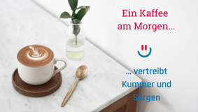 Kaffee und Arbeit, die besten Freunde!